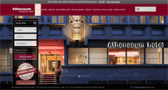 Desktop Screenshot of hotelathenaeum.com